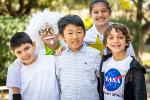 St Marthas Catholic Primary School Strathfield - students in costumes at STEM day fun
